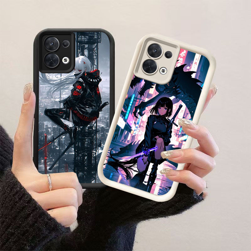 YZ-107 LelouchoftheRebellionNunnaly ปลอกกันกระแทกสําหรับ OPPO Reno 8 8Z 7Z F21S F21 7 Pro Lite 5G