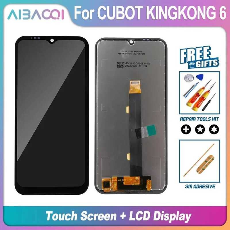 ▥ Aibaoqi ยี่ห้อหน้าจอสัมผัสใหม่ + จอแสดงผล LCD สําหรับ Cubot KINGKONG 7 6 Kingkong ES Kingkong