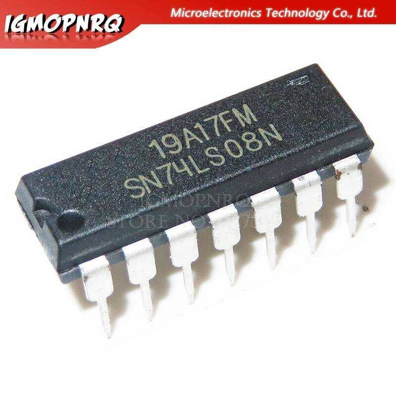 ชิ้น 10 SN74LS08N SN74LS08 74LS08N 74LS08 แบบ DIP14 ใหม่และของแท้