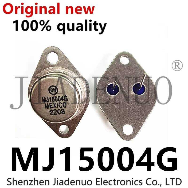 ชิ้น) (2-5 ชิปเซ็ต MJ15004G to-3 ใหม่ 100% ของแท้ (2-5 ชิ้น)     100%