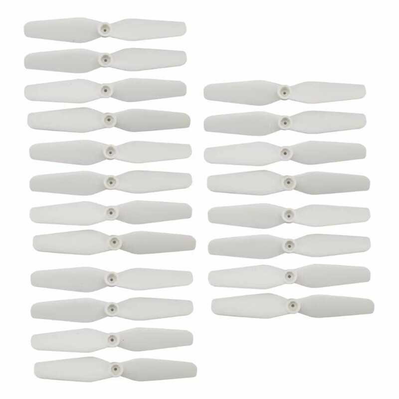 ▥ 5 ชุด = 20Pcs ใบพัดสำหรับ SYMA X23 X23w X15 X15c X15w Quadcopter สำรองอะไหล่  ใบพัดอุปกร