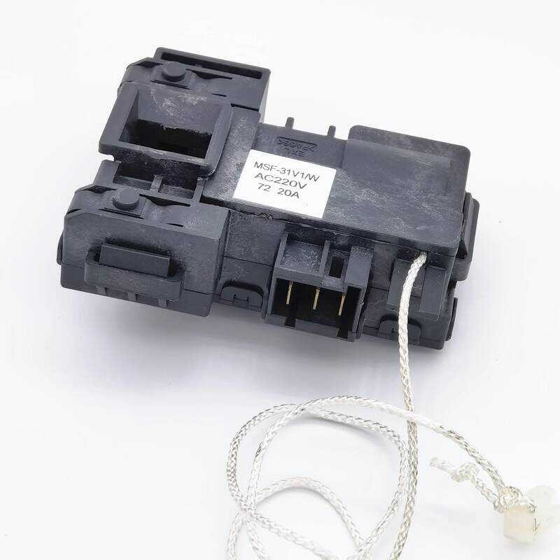 ล็อคประตูเครื่องซักผ้าแบบถังล่าง M S F - 3 1 V / W E G 9 2 8 H สวิตช์ 4 - /