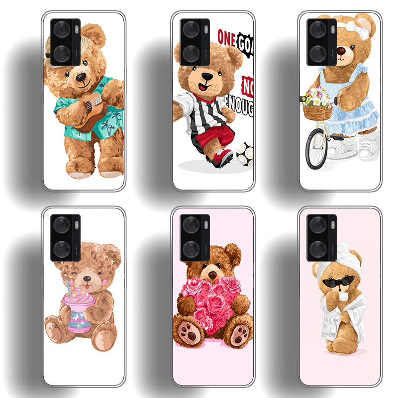 เหมาะสําหรับoppo a57 2022 A97 A55 5G a57 4Gเคสโทรศัพท์TPU soft shell soft Electroplatedปุ่มดูดซับแรงกระแทกเกราะป้องกัน