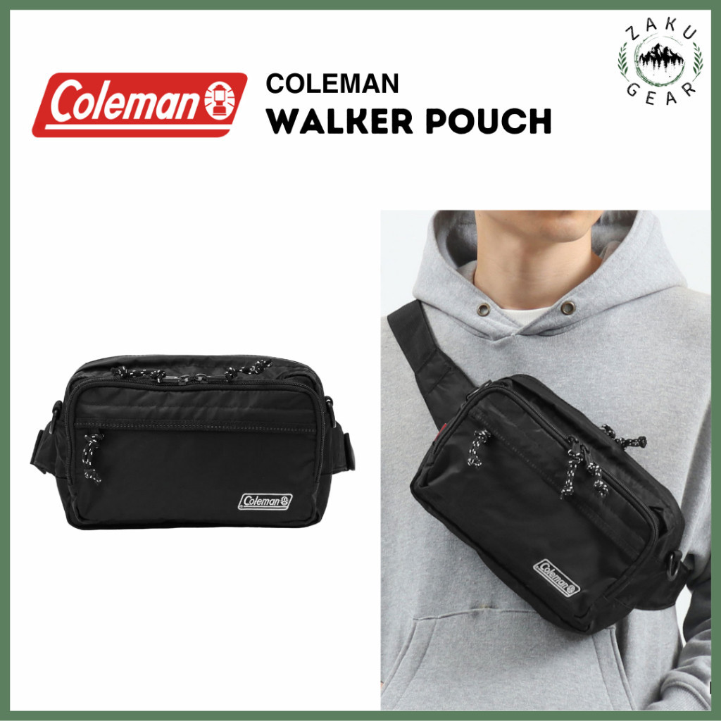 [Coleman] Walker Pouch (4 Litre) Sling Bag Pouch Bag กระเป๋าคาดเอว กระเป๋าคาดหน้าอก กระเป๋าสะพายข้า