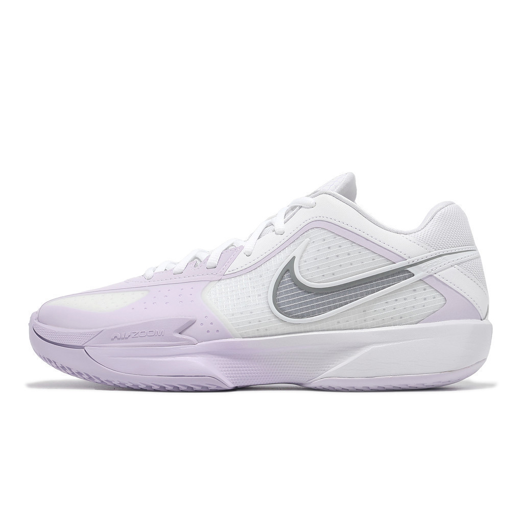 รองเท้าบาสเก็ตบอล Nike GT Cut Cross EP Mens White Pink Purple Low-Top Practical Combat GT [ACS] HF0