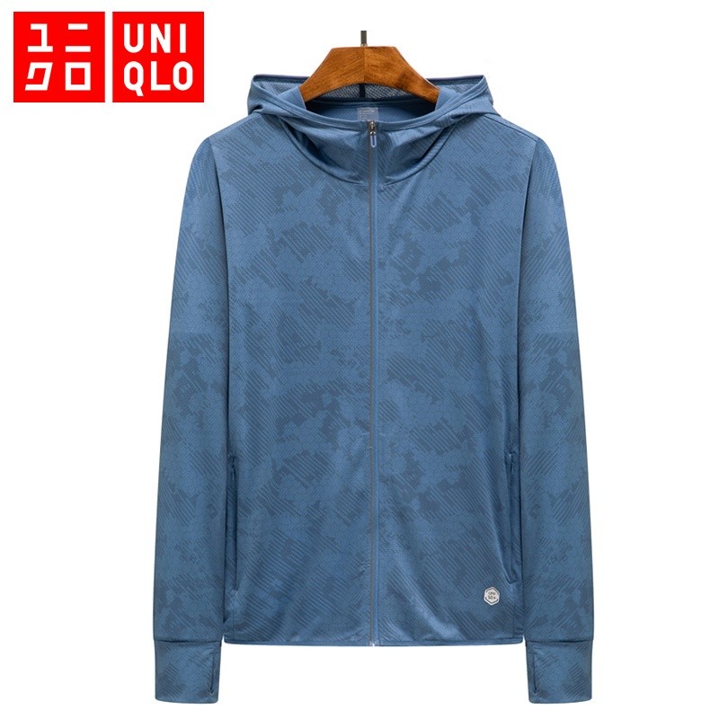 Uniqlo Airism UV SPF50+ เสื้อแจ็คเก็ตกันแสงแดดที่นุ่มและสบาย เสื้อกันแดดชาย เสื้อกันแดดผู้หญิง