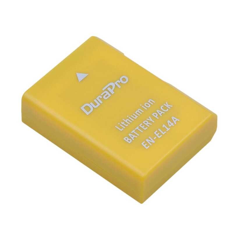 Durapro E46 En-El14 El14แบตเตอรี่ En-El14a EN EL 14 14A ชาร์จ Bateria สำหรั