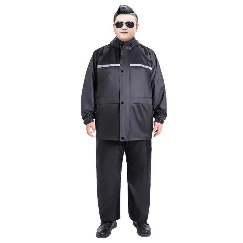 ชุด 2F0 Celana Hujan เสื้อกันฝนขนาดใหญ่พิเศษชุดผู้ใหญ่สะ thumbnail 6