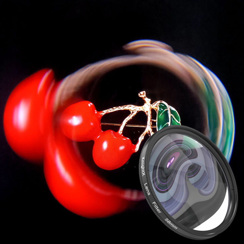 Knightx แก้ว Prism เลนส์เทคนิคพิเศษ Swirl Halo Fx กรอง 49/ 52/58/67/77/82 มม.กล้องอุปกรณ์เสริม DSLR