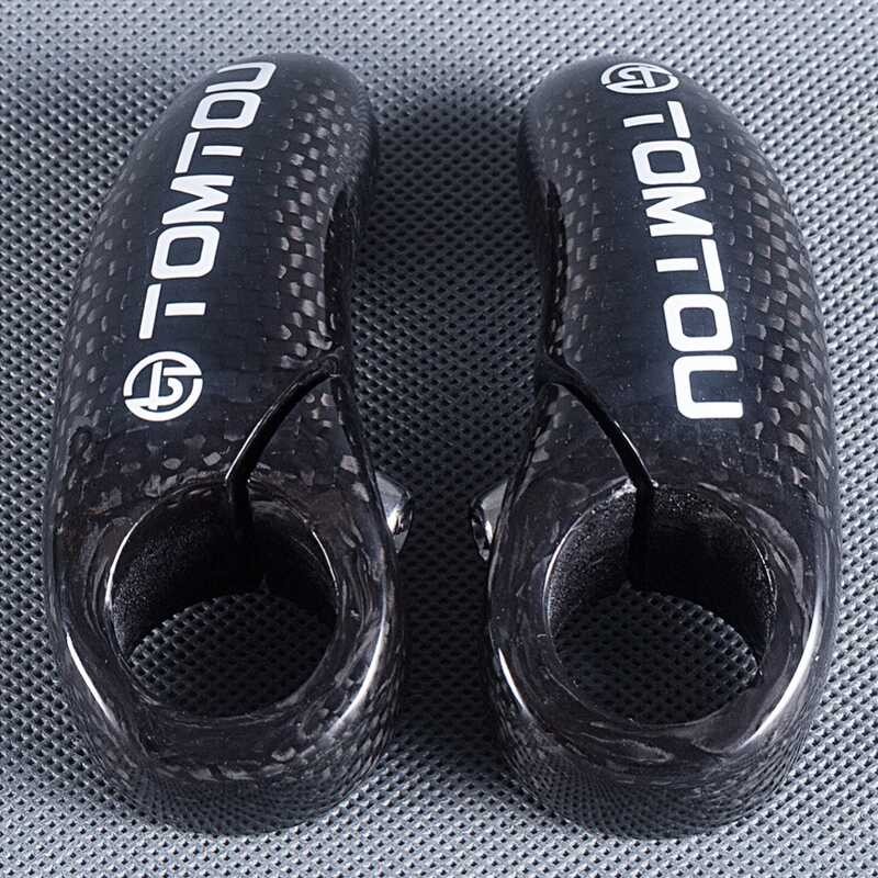 TOMTOU Fd9 เต็ม 3K คาร์บอนไฟเบอร์ขนาดเล็กเสริมแฮนด์ขั้