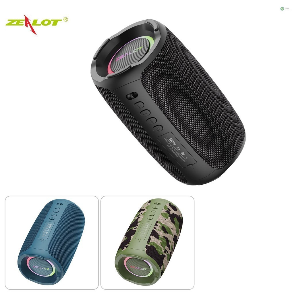 [พร้อมส่ง]ZEALOT S61 ลําโพงซับวูฟเฟอร์ บลูทูธ ไร้สาย แบบพกพา ระดับโรงหนัง เบส HiFi วิทยุ FM ลําโพงก