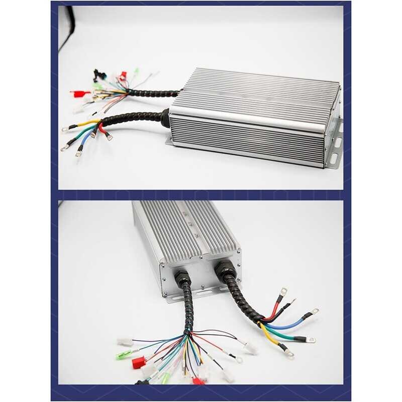 ❤ 48V-72V 5000W Tricycle FOC Battery Car, Intelligent Brushless Motor Controller, Electric Car