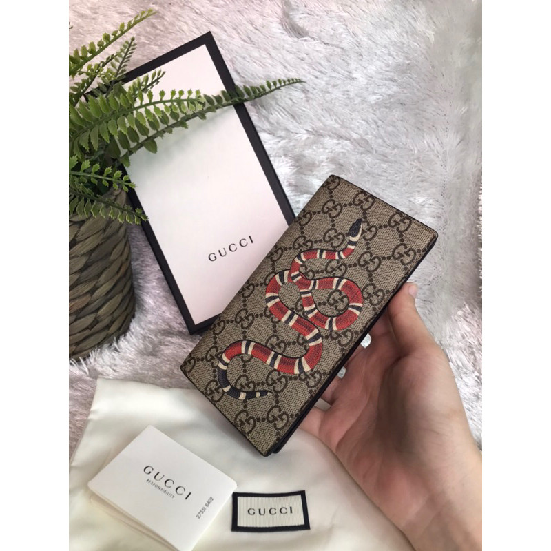 gucci กระเป๋าสตางค์แท้