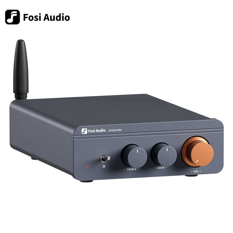 々 Fosi Audio Bt20a Pro Tpa3255 Bluetooth Sound Power Amplifier 300W X2 Mini Hifi Stereo Class D