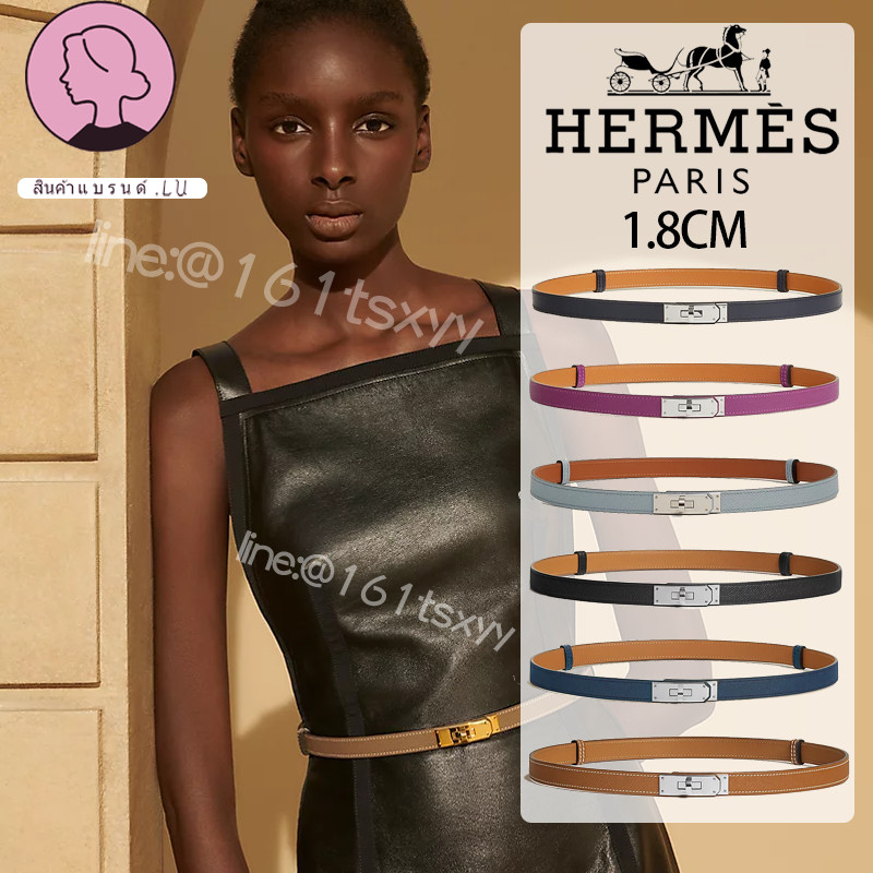 shopee ใหม่ถูกที่สุดของแท้ hermes เข็มขัดแฟชั่น Kelly 18 belt