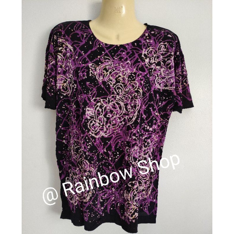 เสืัอเย็นมาเลเซีย(เสื้อติดแอร์)เสื้อแขนสั้นโทนสีเข้ม