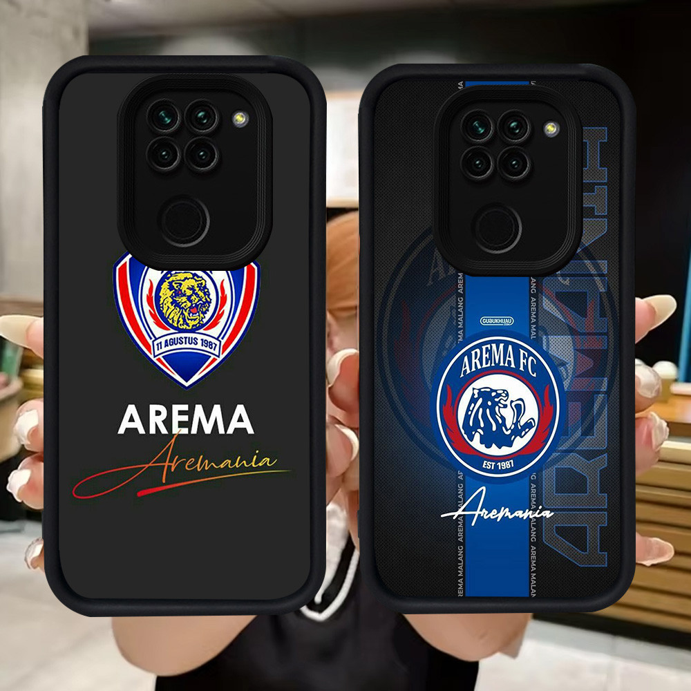 Q81 Arema FC soft Casing สําหรับ Xiaomi Redmi Note 9S 9 8 Pro Max