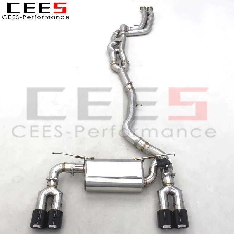CEES ท่อไอเสีย Vaed Catback สำหรับ M2 Competition/M2C 3.0T F87 2018-2023 ท่อไอเสียสแตนเลสอะไหล่รถยนต