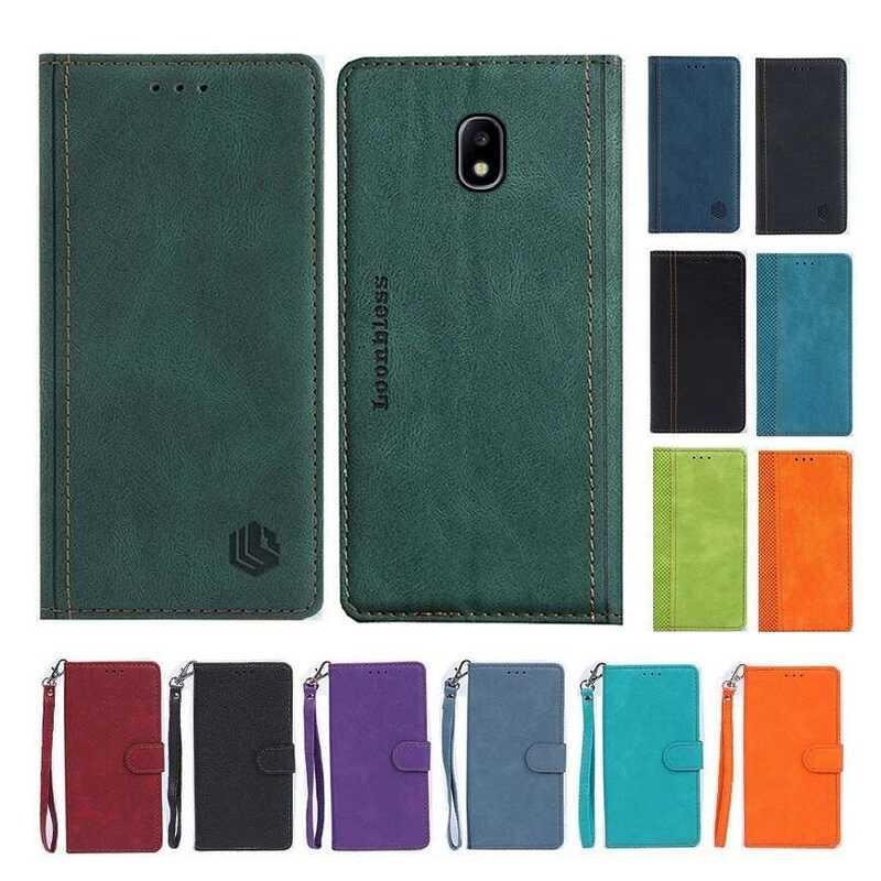 Galaxy ซองหนังสำหรับเคสโทรศัพท์ Etui Samsung J3 global J330 SM-J330F J 3 2017 J32017
