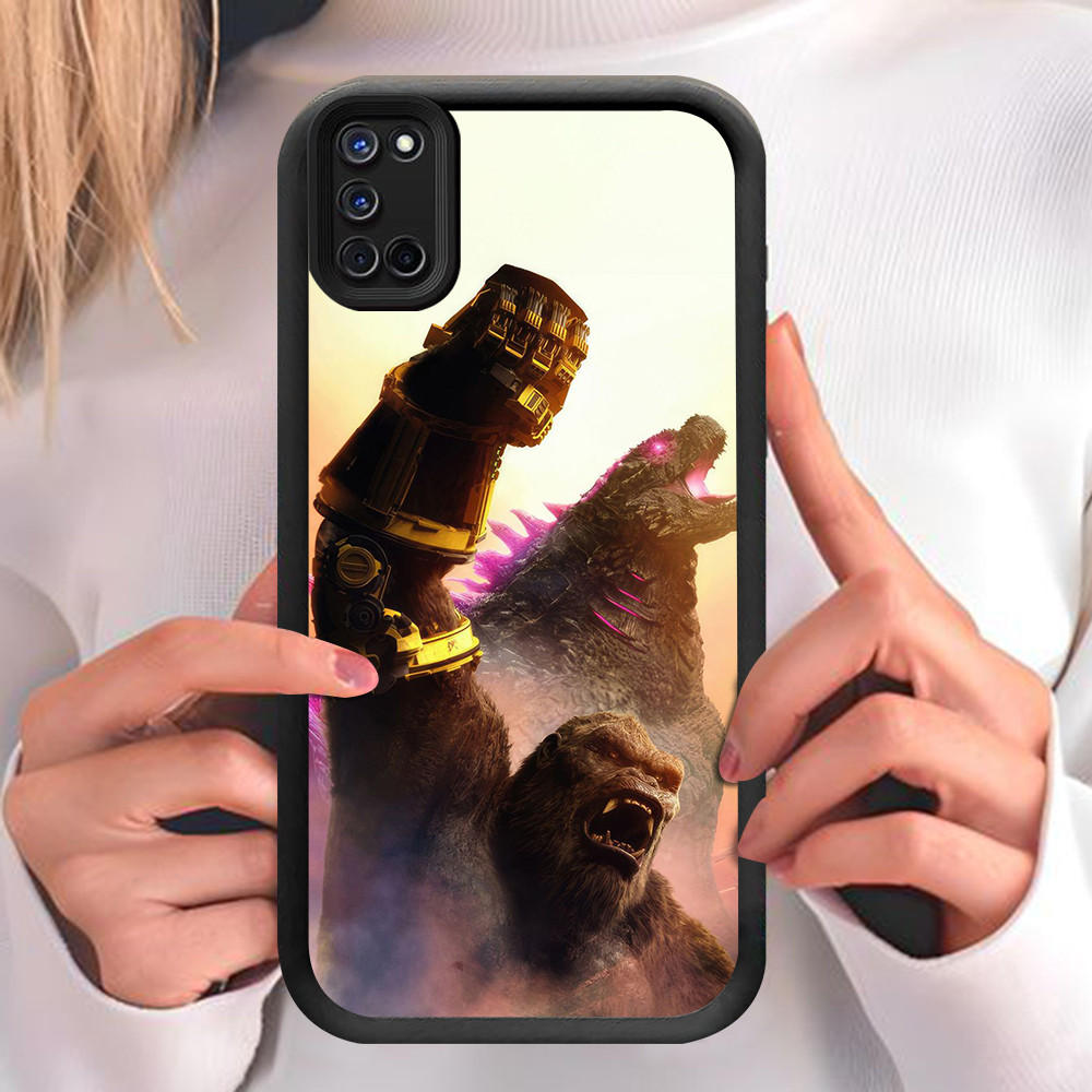 NA-36 Godzilla vs Kong2 เคสกันกระแทกสําหรับ OPPO A92 A94 A55 F19 A74 A52 F19S A95 A72