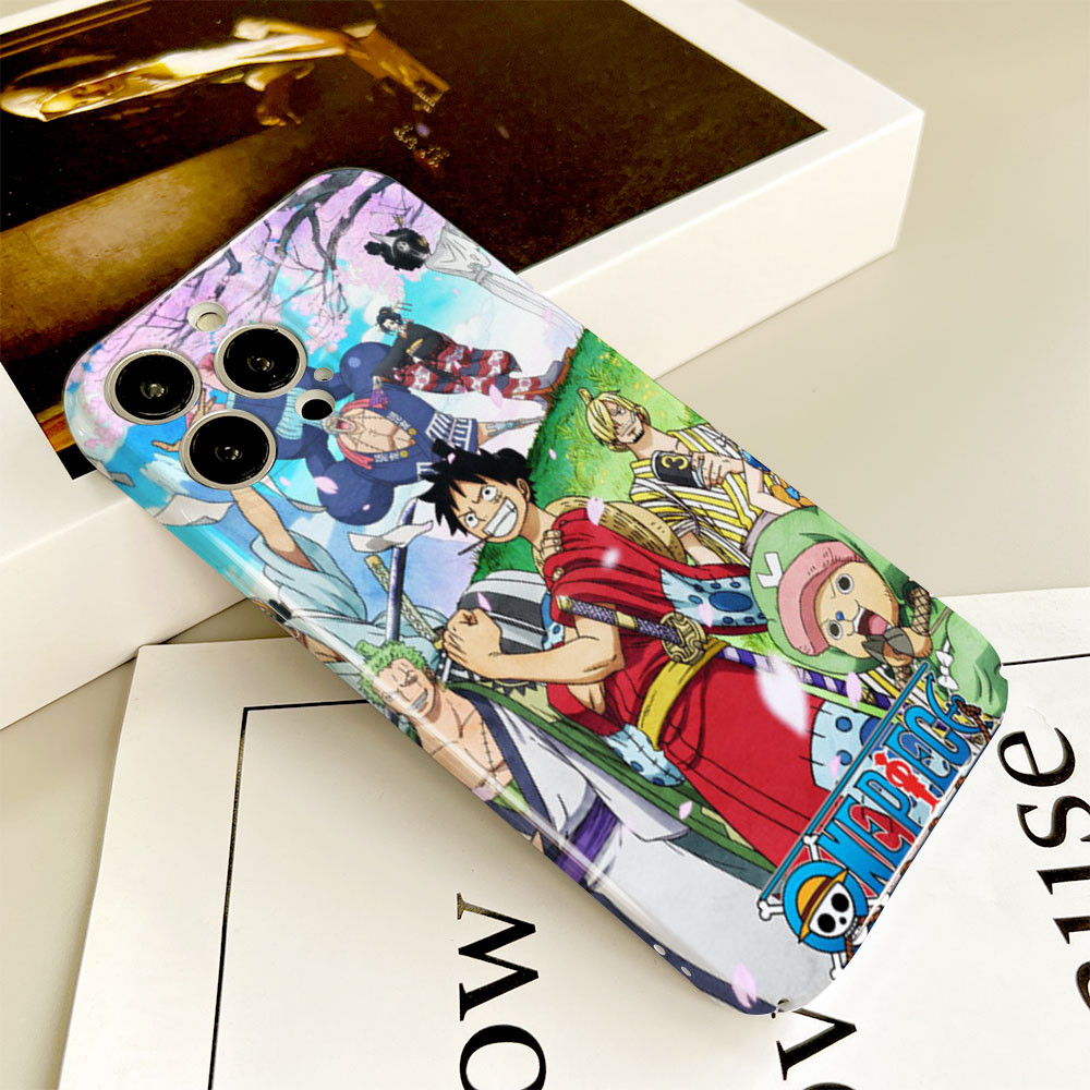 SAMSUNG อะนิเมะOne Piece Luffyพิมพ์เรียบเคสโทรศัพท์สําหรับSAMSUNG A78 A58 A54 A31 A17 A16 A15 A7 A5 