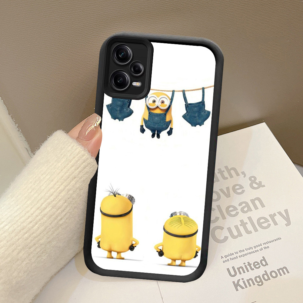 NB-41 M-Minions ปลอกกันกระแทกสําหรับ Xiaomi Redmi Note Turbo 3 12 POCO X5 F5 F6