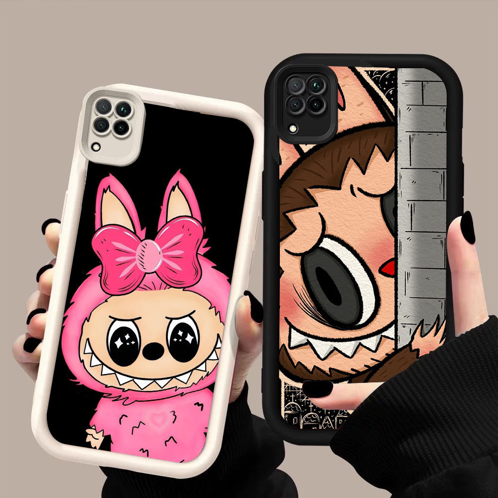 DF-98 Pop Mart LUBU หรูหราปลอกอ่อนสําหรับ Samsung A12 A22 J2 J4 J6 J7 Prime Pro Plus 5G