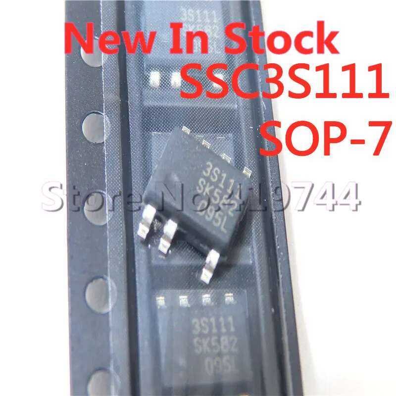 SSC3S111 5PCS/LOT 3S111 SSC3S111-TL SOP-7 ชิปการจัดการพลังงาน LCD ในสต็อก ใหม่ IC ต้นฉบับ -TL