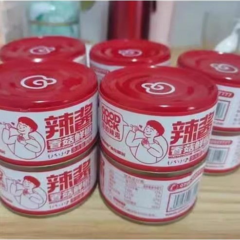 HOT SALE น้ำจิ้มเห็ด น้ำพริกสด น้ำพริก 6 กระป๋อง น้ำจิ้มซาลาเปา น้ำจิ้มข้าว น้ำก๋วยเตี๋ยว น้ำจิ้มข้าว