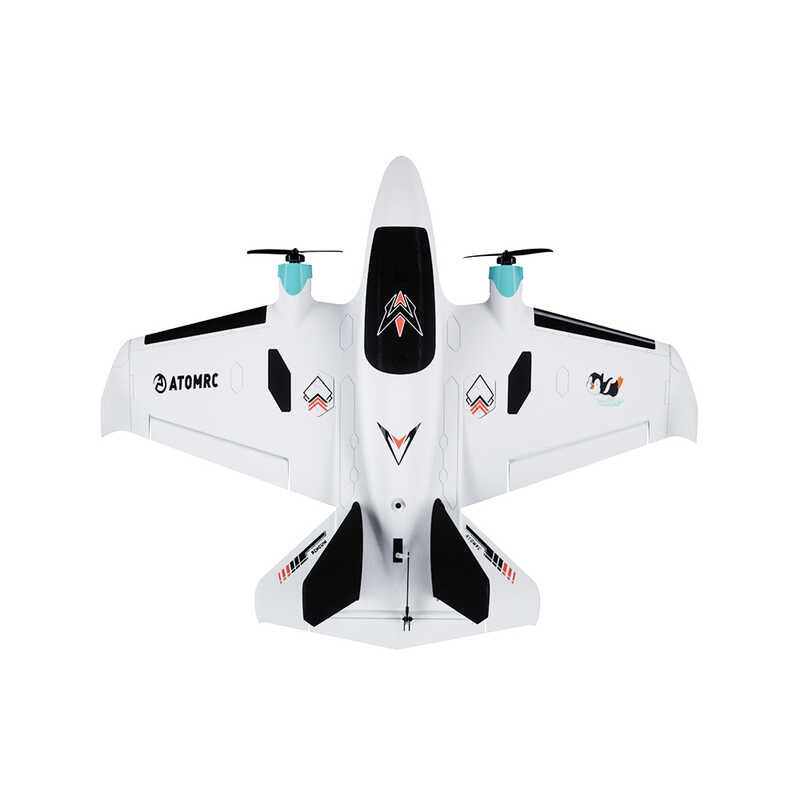 ➧ Skyzone ATORC FPV RC เครื่องบิน 750Mm เพนกวินคู่เครื่องยนต์ร
