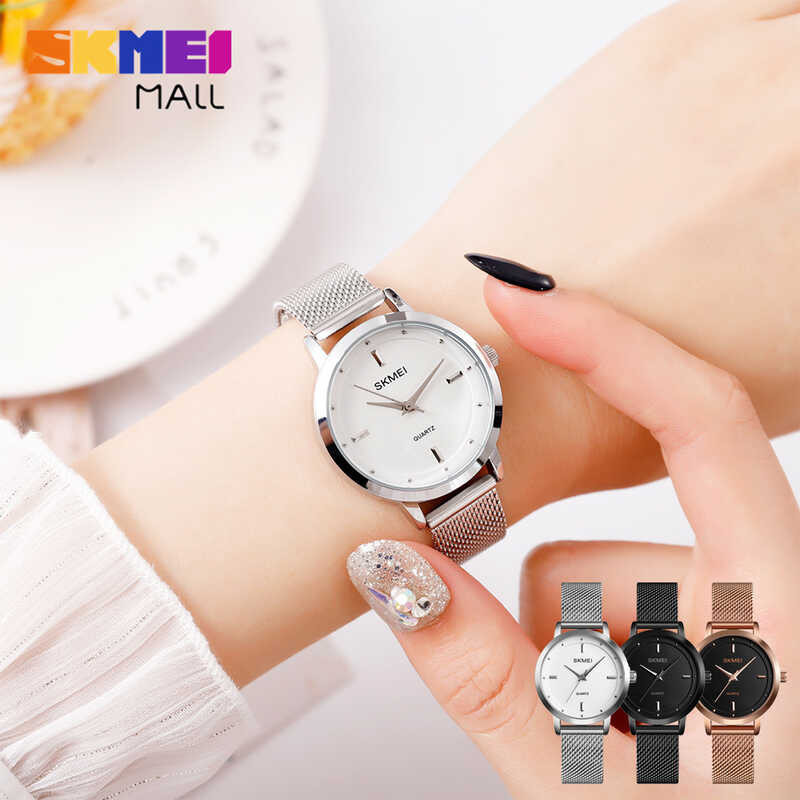 Mall】Skmei 【Skmei 1528 Lady's Luruxyนาฬิกาควอตซ์ผู้หญิงแฟชั่นultra-นา