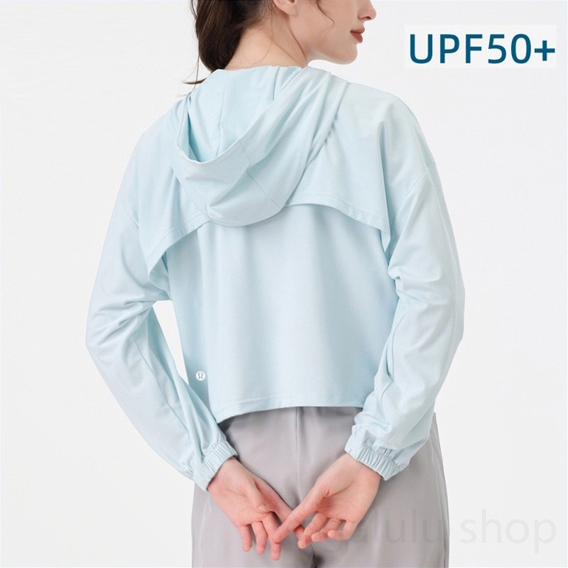 เสื้อคลุมกันแดด Lululemon พร้อมกระเป๋า 1329