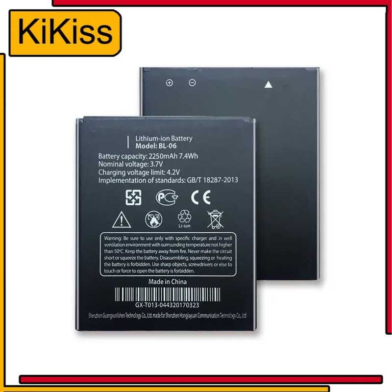 BL-06 (สำหรับ THL) 2250mAh THL T6 Pro T6S BL 06 แบตเตอรี่