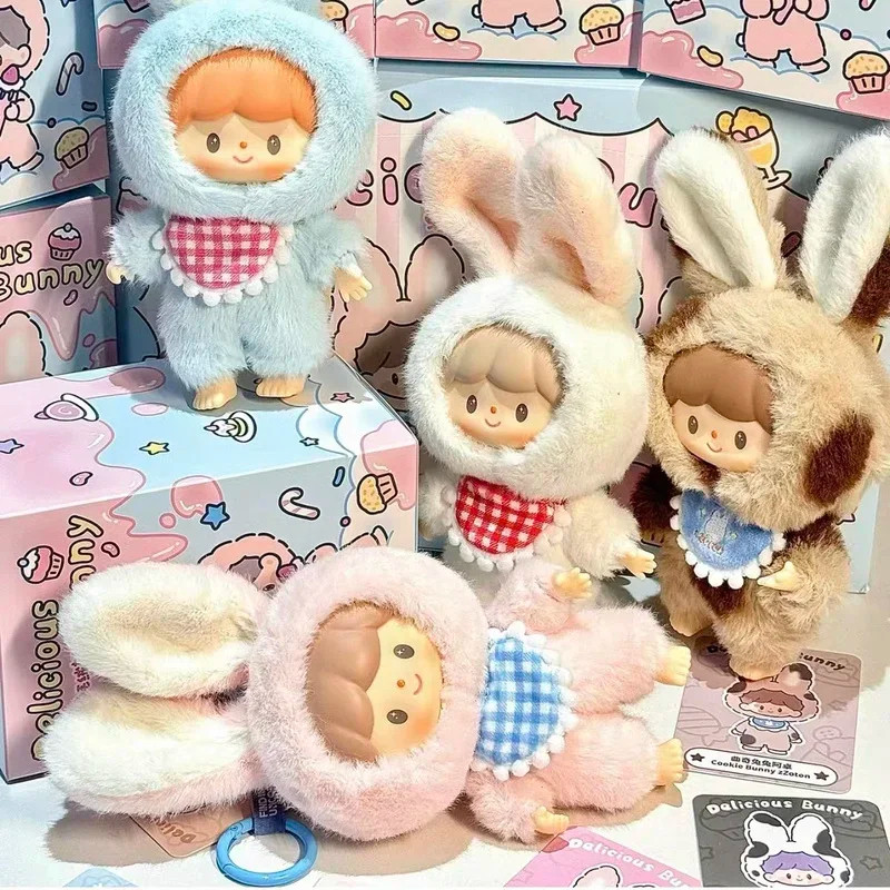 Vinyl Delicious Series Plush Doll Action Bunny Anime Figure Cute Girls Collectible Model Toys Surpr