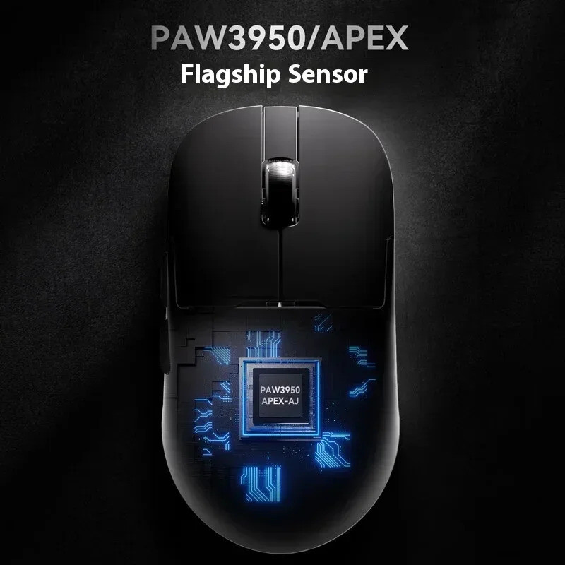 59เมาส์ azz APEX สามโหมดไร้สาย8K ฐานชาร์จเซ็นเซอร์ PAW3950 FPS