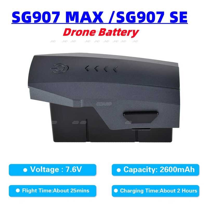 JHD 4B0 Bateria ต้นฉบับ ZLL MAX / 7.6V 2600Mah Sg907 SE Drone เปลี่ยนแบตเต