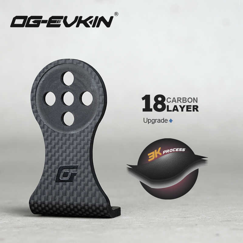 Og-Evkin C82 Cm-02 + ส่วนต่อขยายเสาจักรยานคาร์บอนไฟเบอร์ค