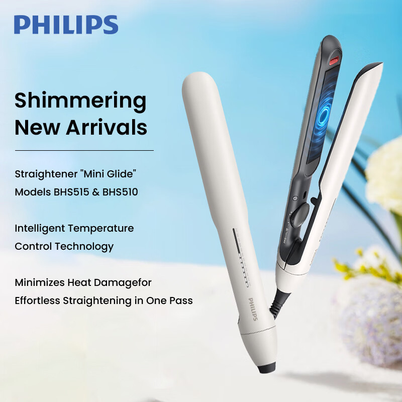 Philips 5000 Series เครื่องหนีบผมไอออนิก รุ่น BHS510/515/530 พร้อมเทคโนโลยี ThermoShield