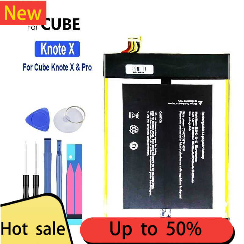 แบตเตอรี่ KnoteX 5500mAh, สำหรับ ALLDOCUBE Cube X Pro Knote XPro แท็บเล็ต