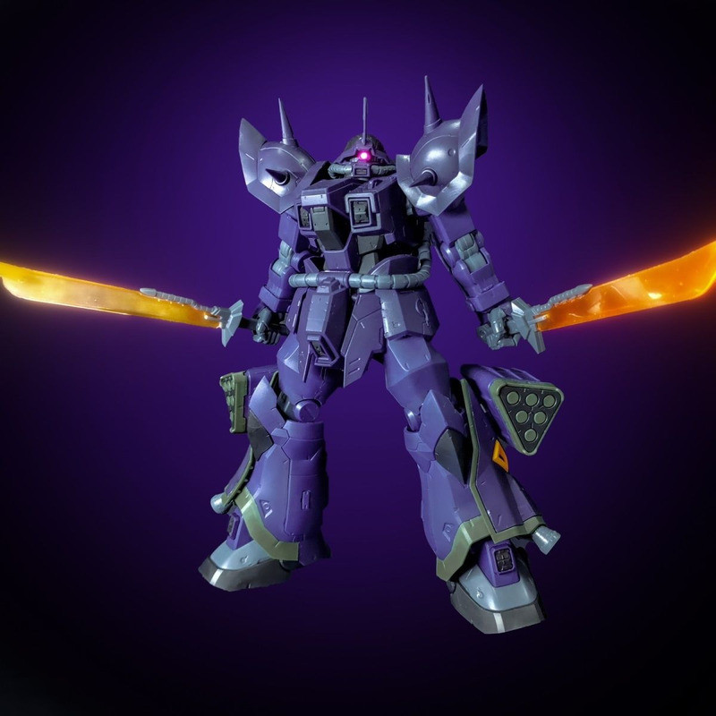{ของเล่นสดใส} Vivi Model RE 1/100 MS Evelit Dark Night Evelit Modified Gundam Model 250706
