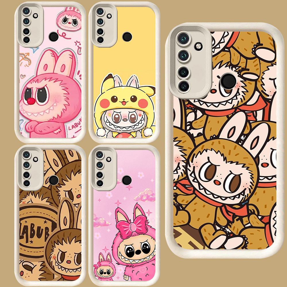 R41 Labubu สําหรับ Realme Narzo 20A 7i 5i C2 C2s C75 9i 10A 5 10 6i 5s C17 14 14t 14x C71 C73 สีขาว