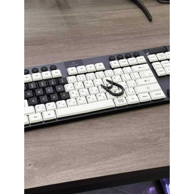 เหมาะสําหรับ Logitech G913TKL Keycap G813 G913 สีคาร์บอนไฟเบอร์รูปแบบ PBT วัสดุ Keycap