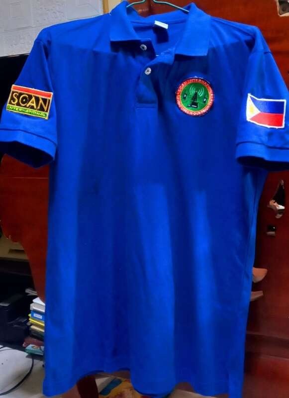 SCAN COMMUNICATION Tybe B Uniform (Ery Patch) ชื่อและโลโก้ปรับแต่งฟรี 3ea bcc