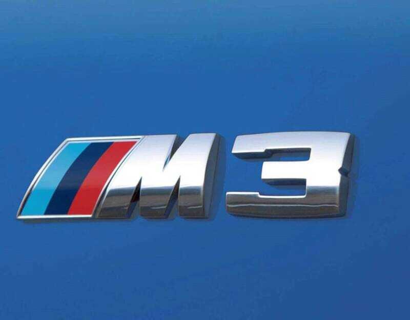 เหมาะสําหรับ BMW M3 Word Mark E90 Word Mark E92 ฝาครอบหาง Mark E93 ช่องเดินทาง F30 Mark Displacement
