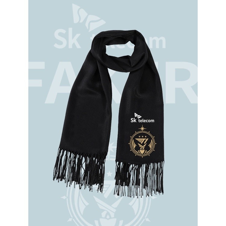 [ ในสต ็ อก ] SKT T1 ทีม FAKER สไตล ์ เดียวกัน S13 Global Finals LCK Big Devil สนับสนุนพิมพ ์ ผ ้ า