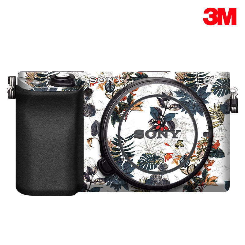 เหมาะสําหรับ Sony A6400 ฟิล์มป้องกันกล้อง Sony A6400 Body สติกเกอร์การ์ตูนแอนิเมชั่นผิว 3M
