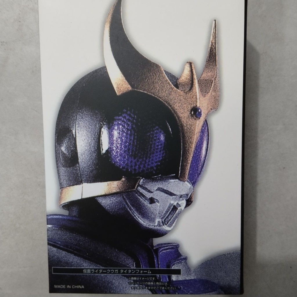 Ko รุ่นในประเทศ SHF True Bone แกะสลัก Kamen Rider KUUGA Kong Wo Gu Jia Tai Tan Form Mobile Handle
