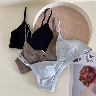 เซ็กซี่กระต่ายหูถ้วยชุดชั้นในสตรีไร้สายความสะดวกสบายบางถ้วยเ…