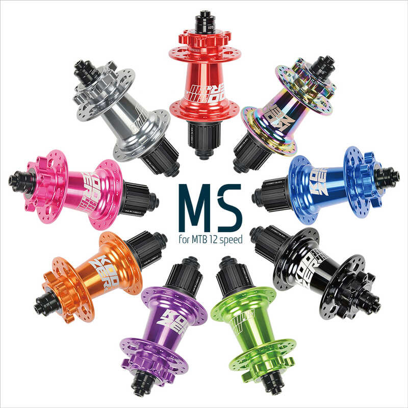 Koozer Xm490pro MS 24 28 32H 36 หลุมหลัง MTB จักรยานฮับ 5X135 10X135 QR 12X142 TH