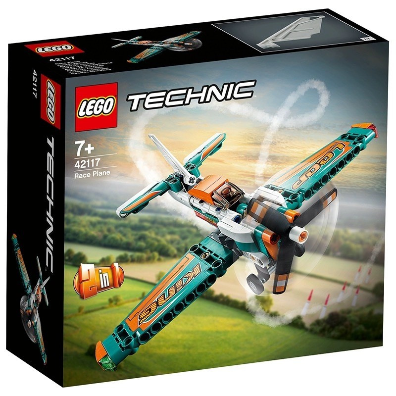 [LEGO] 42117 บล็อกตัวต่อเครื่องบิน เทคโนโลยี เครื่องบินแข่งขัน ของเล่น ของขวัญสร้างสรรค์